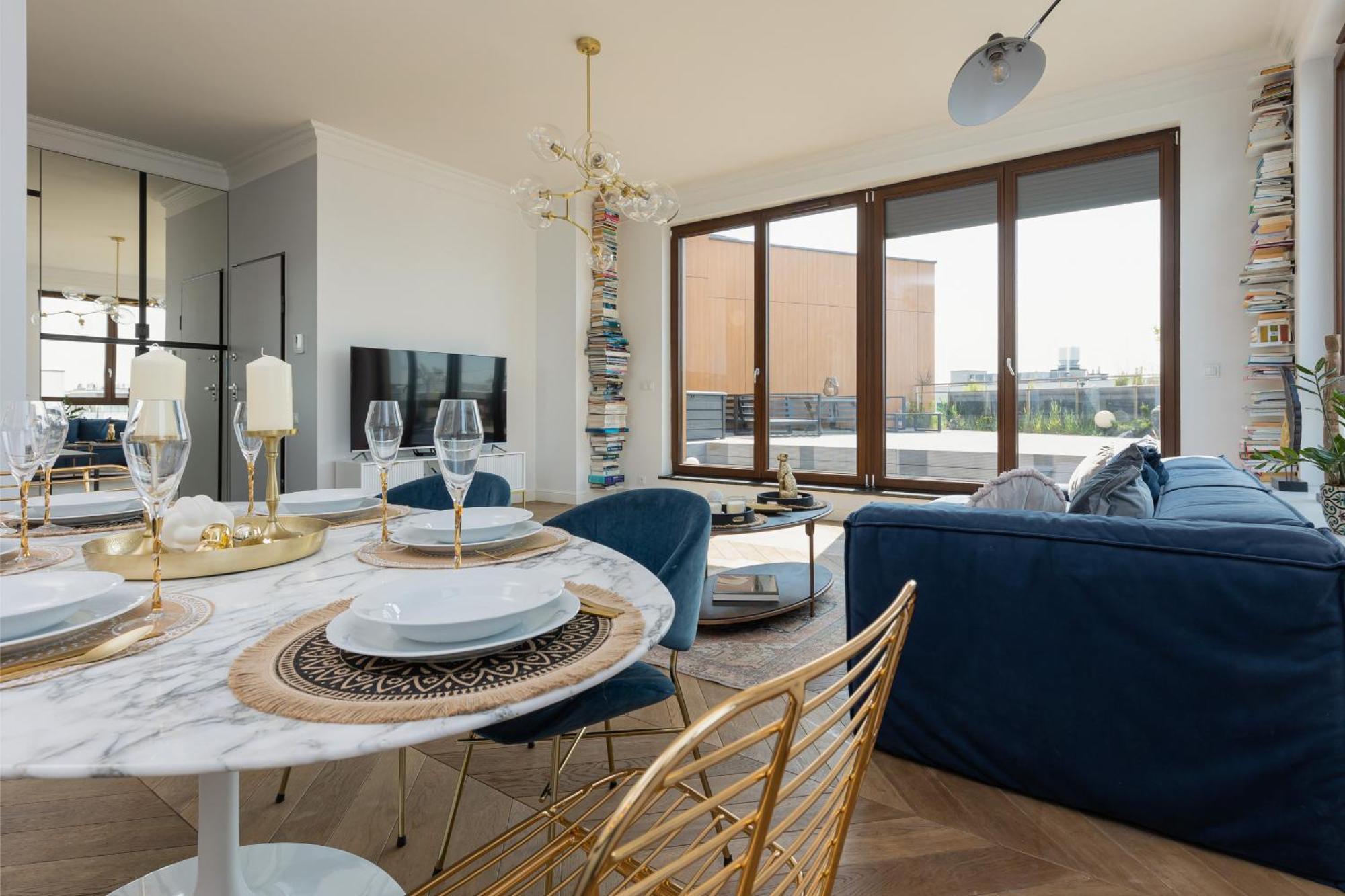 ורשה Royal Garden Apartment In Wilanow By Renters Prestige מראה חיצוני תמונה