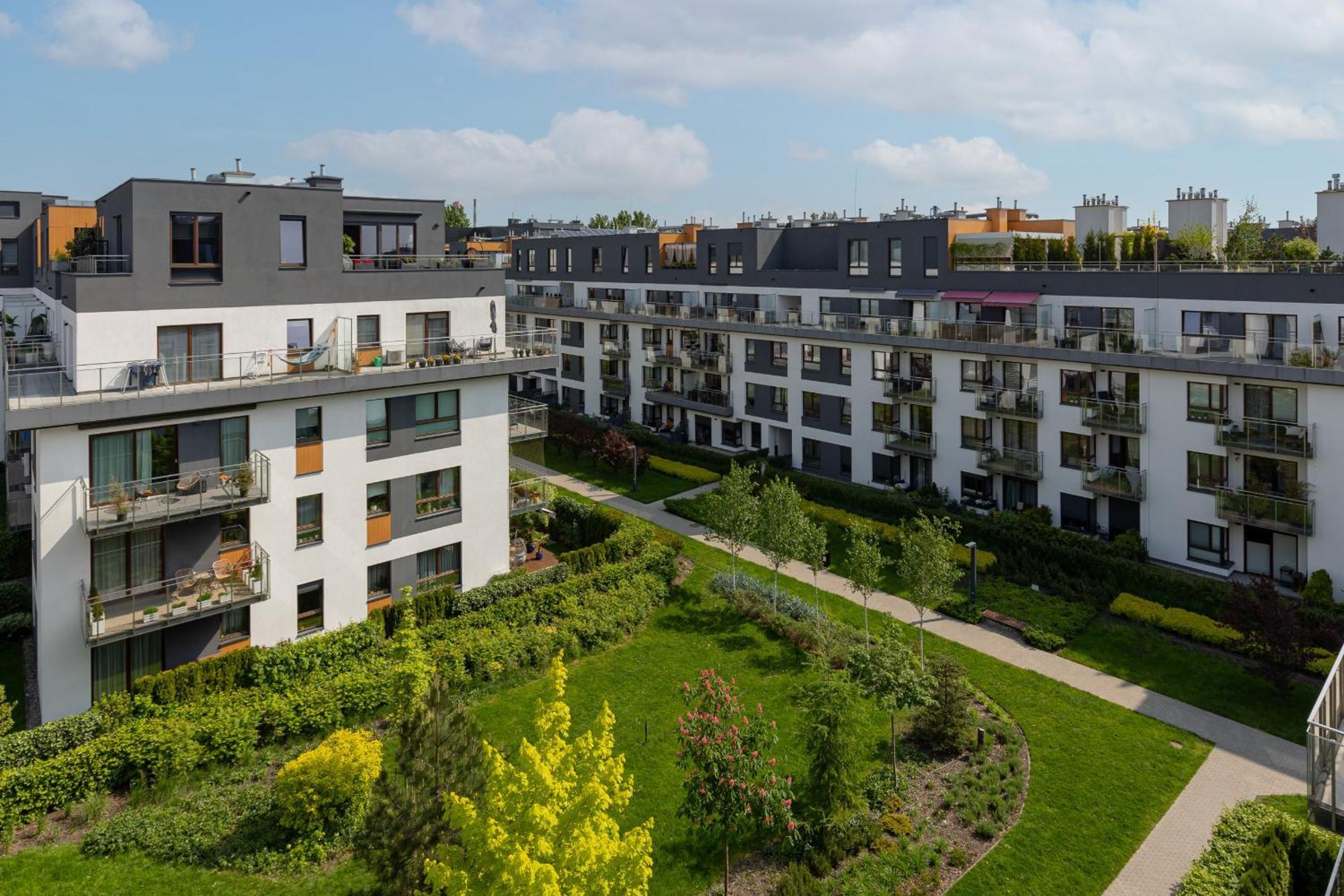 ורשה Royal Garden Apartment In Wilanow By Renters Prestige מראה חיצוני תמונה